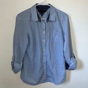 Tommy Hilfiger Button Down Shirt || Women’s Size M
